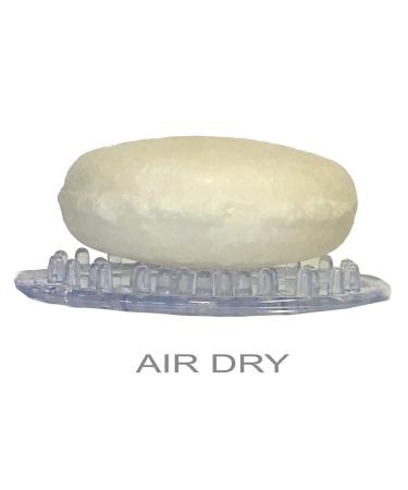 SpiraLeaf Unscented Shampoo & Conditioner Bar Set - Limited Ingredients, Concentrated Formula, Natural Oils - Color-Free, Made in USA - Buy Online on GoSupps.com