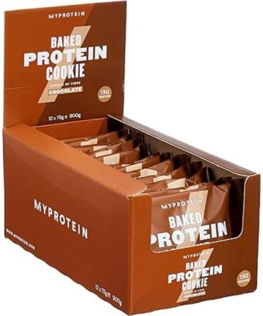 MyProtein Baked Cookie Chocolate 75 g Box of 12 - Buy Online on GoSupps.com