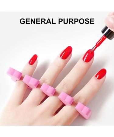 SIOUPKIK Sponge Toe Separators - 6pcs | Nail Art Pedicure Manicure Spacer for Men Women | Beauty Accessories for Gel Painting & Polishing - Buy Online on GoSupps.com