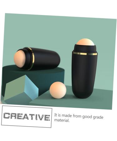 FRCOLOR 2pcs Volcanic Stone Oil-absorbing Ball Pimple Tool Oil- Absorbing Face Roller Oil Absorbing Ball - Buy Online on GoSupps.com