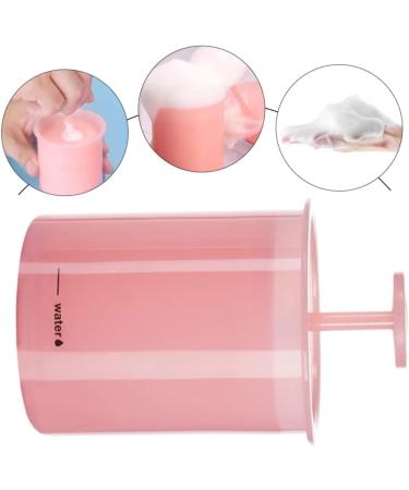 Face Cleanser Foamer Makeup Wash Bubble Maker Travel Household Rich Foam Maker Cup Pink Cleansing Appliances Brushes - Buy Online on GoSupps.com