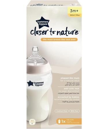 Tommee Tippee Closer to Nature Clear Bottle 340 ml Non d cor 340 ml - Buy Online on GoSupps.com
