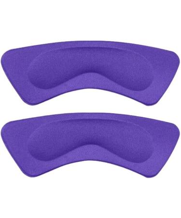 Heel Cushion Pads - Comfort Shoe Grips for Loose Shoes & Blister Relief | Heel Inserts for Women & Men - High Heels - Purple (2 Pairs - Buy Online on GoSupps.com
