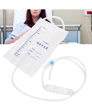 20PCS Professional Plastic Inlet Bags - Large Capacity Intestinal Washing & Sink Bags with Hose Clamp for Hospitals | International Shipping Available - Buy Online on GoSupps.com