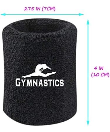 Gymnastics Wristbands Sweatband for Grips - 4 x 2.75 (1 Pair) | High-Quality Sweatbands for Enhanced Grip - Buy Online on GoSupps.com