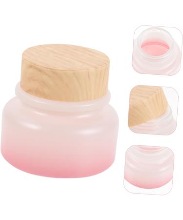 minkissy Face Cream Terrarium Sugar Scrub Containers Sample Containers Cream Jar Refillable Cream Container Empty Cream Bottle Mini Containers with Lids Plastic Glass Lotion Travel 6.3x6.3cm As Shown - Buy Online on GoSupps.com