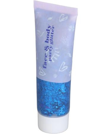 Buy Face Body Glitter Gel - Safe Self Adhesive Sequin Makeup 2pcs Portable for Lip & Hair - Concert Ready (Peacock Blue - Buy Online on GoSupps.com