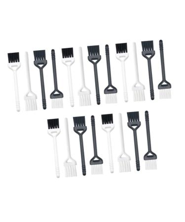 UKCOCO 40 STK Razor brush For coffee grinder keyboard cleaning brush Kammreiniger brush cleaning brush for hair clipper computer brush scissors ABS electronic multi -purpose brush