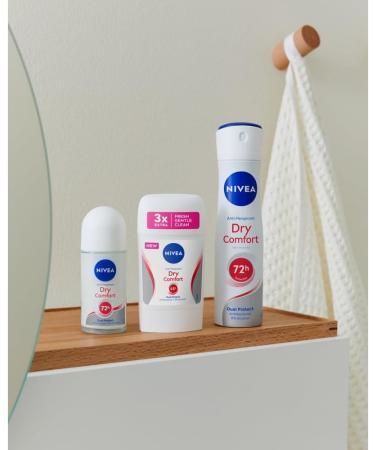 NIVEA Dry Comfort Antiperspirant Stick 50ml - Buy Online on GoSupps.com