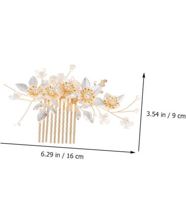 minkissy 6 Sets Hair Accessories Wedding Hair Pin Bridal Hair Comb Bride Hair Decor Rhinestone Wedding Hair Wedding Bride Hair Decorations Zinc Alloy Bridesmaid Wedding Dress Romantic - Buy Online on GoSupps.com