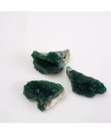 Natural Crystal Rough 200g-950g Natural Green Fluorite Minerals Cluster Stones 1pc Suitable for Home (Color : 1pc 530g-630g) - Buy Online on GoSupps.com