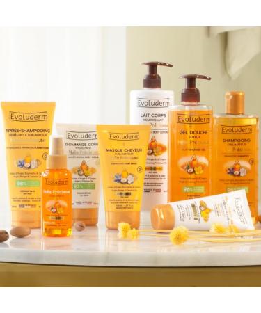 EVOLUDERM – Gift Idea – Body & Hair Routine Precious Oil – 8 products – Ingredients of Natural Origin – Vegan – Made in France
