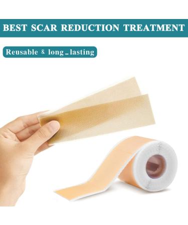 Premium Silicone Scar Removal Band - 1.6 x 60 Rolls | Effectively Treat Old & New Scars Keloids & Acne Scars - Fast International Shipping - Buy Online on GoSupps.com