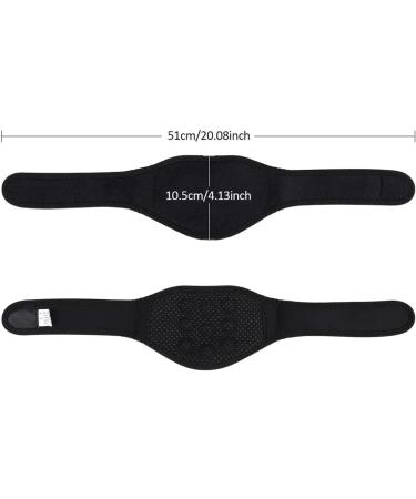 Safwel Neck Belt - Tourmaline Self-Heating Magnetic Therapy Band for Cervical Pain Relief & Health Care - Buy Online on GoSupps.com