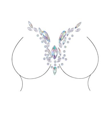 Blindery Rhinestone Face Jewels - Festival Rave Gem Stickers for Women & Girls - 2PCS - Buy Online on GoSupps.com