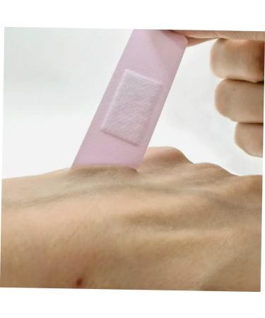 FRCOLOR 100pcs Breathable First Aid Care Patches - Comfortable Stickers for Finger Wounds - Random Color 7.2x1.9cm - International Shipping Available - Buy Online on GoSupps.com