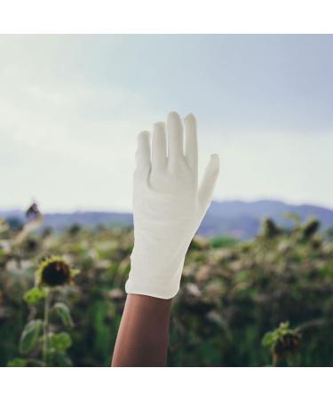 Beaupretty 12 Pairs Moisturizing Gloves Cotton Gloves Working Cotton Glove White Gloves Cotton Moisturizing Overnight Gloves Working Gloves Work Gloves - Buy Online on GoSupps.com