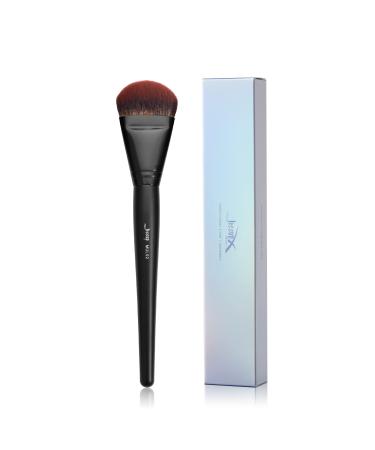 Jessup Foundation Brush for Liquid Smooth Angled Large Face Makeup Brush for Blending Liquid Cream MUL02