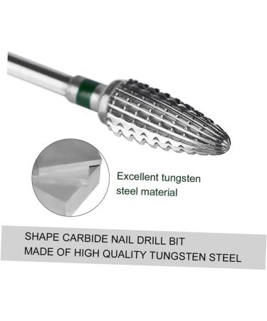 FOMIYES Manicure Tools Nail File Drill Bit Tools Nail Art Supplies Nail Art Accessories Nail Art Tools Nail Grinding Head Flame Type - Buy Online on GoSupps.com