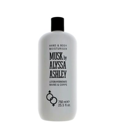 Alyssa Ashley Musk By Alyssa Ashley Hand and Body Lotion  25.5 Fl Oz  73527-50 25.5 Fl Oz (Pack of 1)