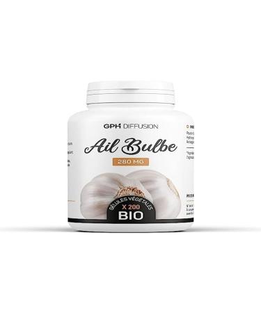 Bio Garlic AB 280mg - 200 vegetable capsules - Buy Online on GoSupps.com
