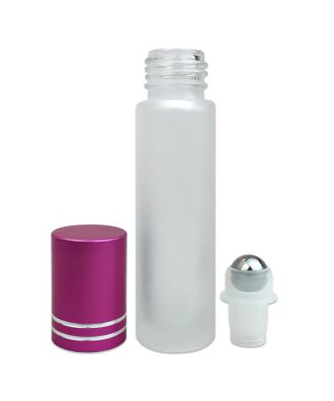 Beauticom Glass Roll on Bottle 10ml with Metal Cap - 6 Pack Mix Color Set for Essential Oil, Aromatherapy, Perfume - Stainless Steel Roll Balls for Lip Gloss, Lip Balm - Buy Online on GoSupps.com