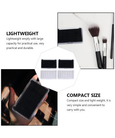 Buy Lurrose 4 Series Empty Eyeshadow Box - Plastic Makeup Organizer & Storage Container for Eyeshadow Powder - Ideal Travel Palette - Buy Online on GoSupps.com