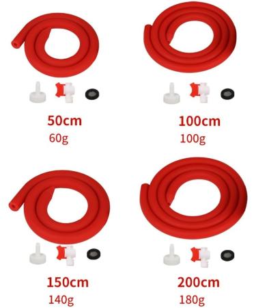 GTBXFU Portable Enema Anal Shower - Intimate Silicone Hose for Men & Women | 200cm Red Colon Rinsing Solution - Buy Online on GoSupps.com