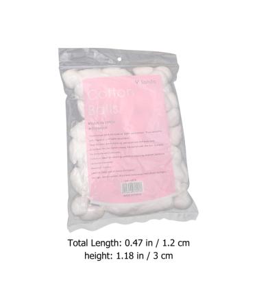 FOMIYES 400Pcs Pure Cotton Balls - Disposable & Absorbent for First Aid, Cleaning Jewelry, Phone, Eyeglass, Camera Lenses & Screens - Buy Online on GoSupps.com