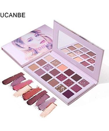 UCANBE 18 Colors Aromas New Nude Eyeshadow Palette Long Lasting Multi Reflective Shimmer Matte Glitter Pressed Pearls Eye Shadow Makeup Pallet - Buy Online on GoSupps.com