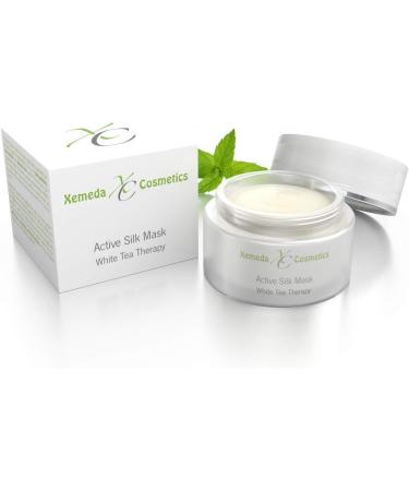  Xemeda Cosmetics Face mask and night treatment Intensive care with natural oils white tea and silk proteins Natural cosmetic 50 ml Made in Germany - Buy Online on GoSupps.com