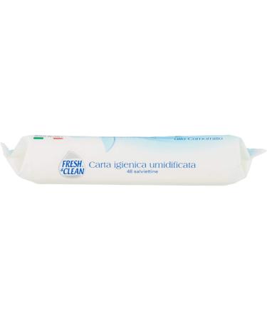 Fresh & Clean Wet Toilet Paper 48 Pieces - Buy Online on GoSupps.com