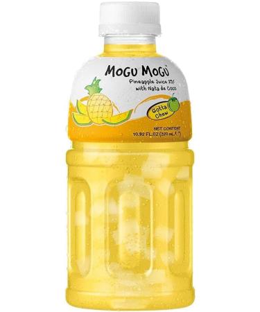 Mogu Mogu Flavored Drinks 24 Pack With 6 Assorted Flavours 320ml - Nata De Coco Juice - Jelly Texture - Refreshing Taste - Fun Drinking During Hot Summers Or Take Them On Trip & Picnics Boxed Treatz - Buy Online on GoSupps.com