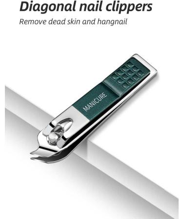 Premium 4-Piece Nail Clippers Set - Best Nail Kit Manicure & Pedicure Tools & Accessories Toe Nail Clippers for Thick Nails Professional Nail Care Kit Perfect Manicure Set for Men and Women - Buy Online on GoSupps.com