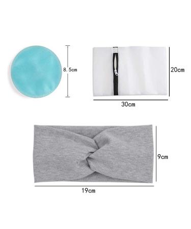 12 Washable Makeup Removal Pads | Reusable Makeup Remover with Headband & Laundry Bag - Gentle Facial Cleaning for All Skin Types - Buy Online on GoSupps.com