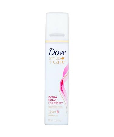Dove Style Plus Care Strength And Shine Extra Hold Aerosol Hairspray 7 oz(pack of 4)