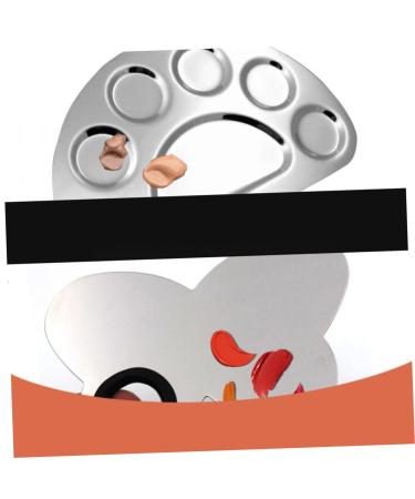 Shop 2 Sets Stainless Steel Makeup & Nail Art Palettes | International Shipping Available - Buy Online on GoSupps.com