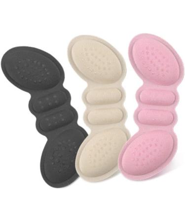 Didiseaon High Heel Pads for Women 3 Set Shoe Grips & Inserts for Loose Heels | Dressy High Heel Solutions 9.5x5cm - Buy Online on GoSupps.com