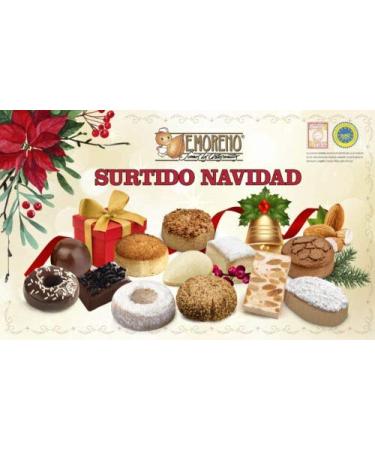 Casa de Maria Assortment of Mantecados and Polvorones E.Moreno. In a 700g box.