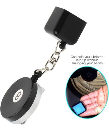 Buy Alomejor Billiard Pool Cue Chalk Holder - Retractable Clip for Snooker | International Shipping Available - Buy Online on GoSupps.com