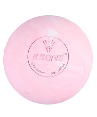 Sosoport 1stk rolling ball massage massage ball for the body core training ball mini exercise ball pilates ball fitness roll yoga 6.5x6.5cm pink