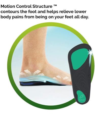 Scholl Orthotic Insoles for Arch Pain Relief - Women and Men, 1 Count - Buy Online on GoSupps.com