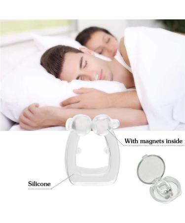 Clipple Anti Snoring Devices - Silicone Magnetic Stop Snoring Nose Clips (4 PCS) - Buy Online on GoSupps.com