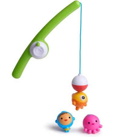 Munchkin Gone Fishin' Rod & Reel Magnetic Bath Toy Set with 3 Bobbing Characters - Buy Online on GoSupps.com
