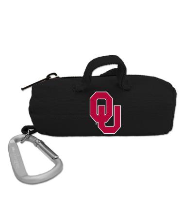 NCAA BudBags for Earbud Storage, Small Oklahoma Sooners