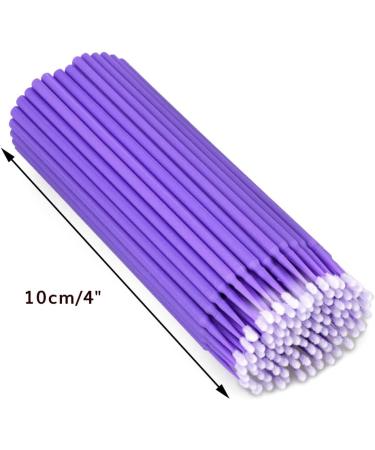 G2PLUS 400PCS Purple Disposable Micro Applicators for Eyelash Extensions - Ideal for Crafting and Swabbing - Buy Online on GoSupps.com
