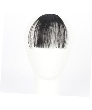minkissy Piece Human Hair Clip on Bangs Hair Clips for Bangs Clip in Bangs Fake Bangs Fake Hair Faux Bangs Hair Clips for Extensions Bangs Clip in Hair Extensions Wig Artificial medium As Shown - Buy Online on GoSupps.com