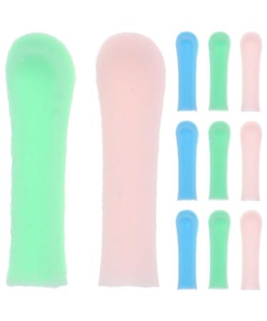 FRCOLOR Ear Spoon Replacement Accessories Set for 3.5 Mm 15pcs Soft Silicone Kids Ear Cleaner Tips Safety Visible Ear Spoon Tips Reusable Ear Wax Removal Tool