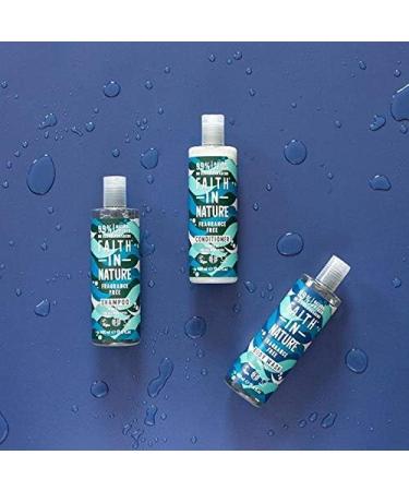 Faith In Nature Natural Fragrance Free Conditioner Sensitive Vegan & Cruelty Free No SLS or Parabens for All Hair Types 400ml Fragrance Free 400 ml (Pack of 1) - Buy Online on GoSupps.com