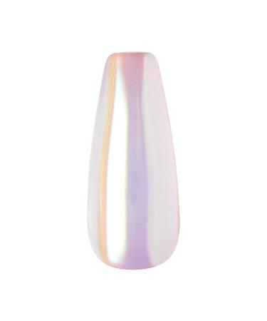 KISS Gel Fantasy Press On Nails - Jelly Cookie Pink Coffin Shape Long Size Includes Glue & Accessories - 28 Nails Set - Buy Online on GoSupps.com